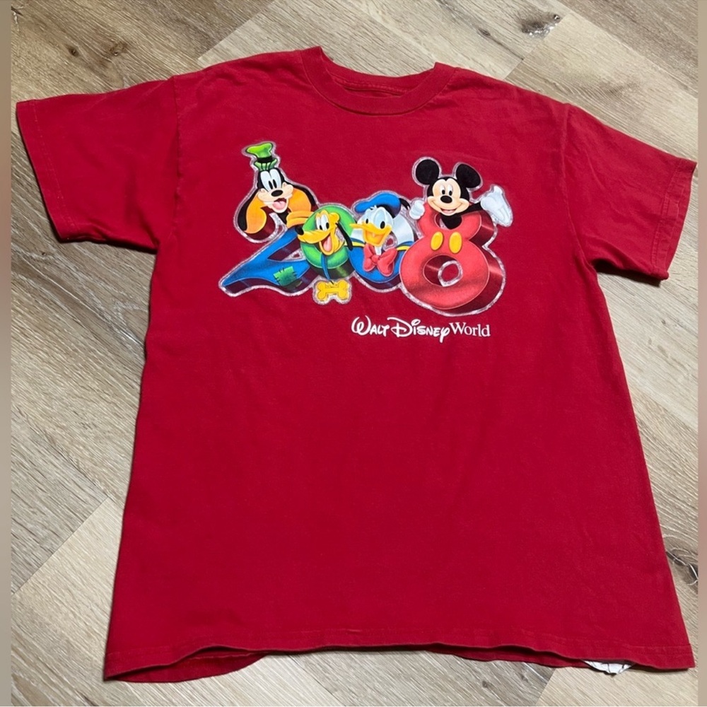 WALT DISNEY WORLD 2008 Vintage Girls T-Shirt